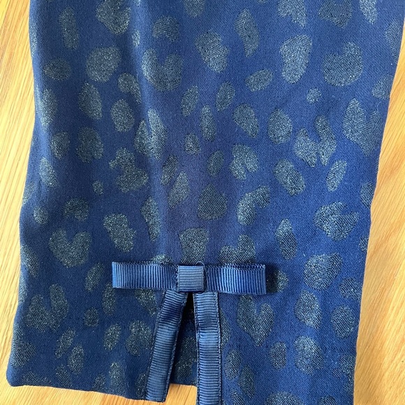 🔥🔥Crown & Ivy Pants Womens 10p Blue Ankle Stretch No Pockets - Picture 3 of 5